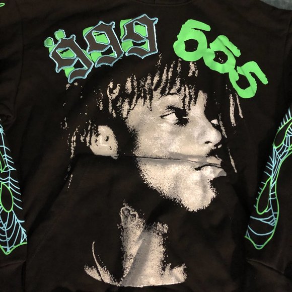 Juice WRLD X SP5DER Hoodie - Picture 3 of 5